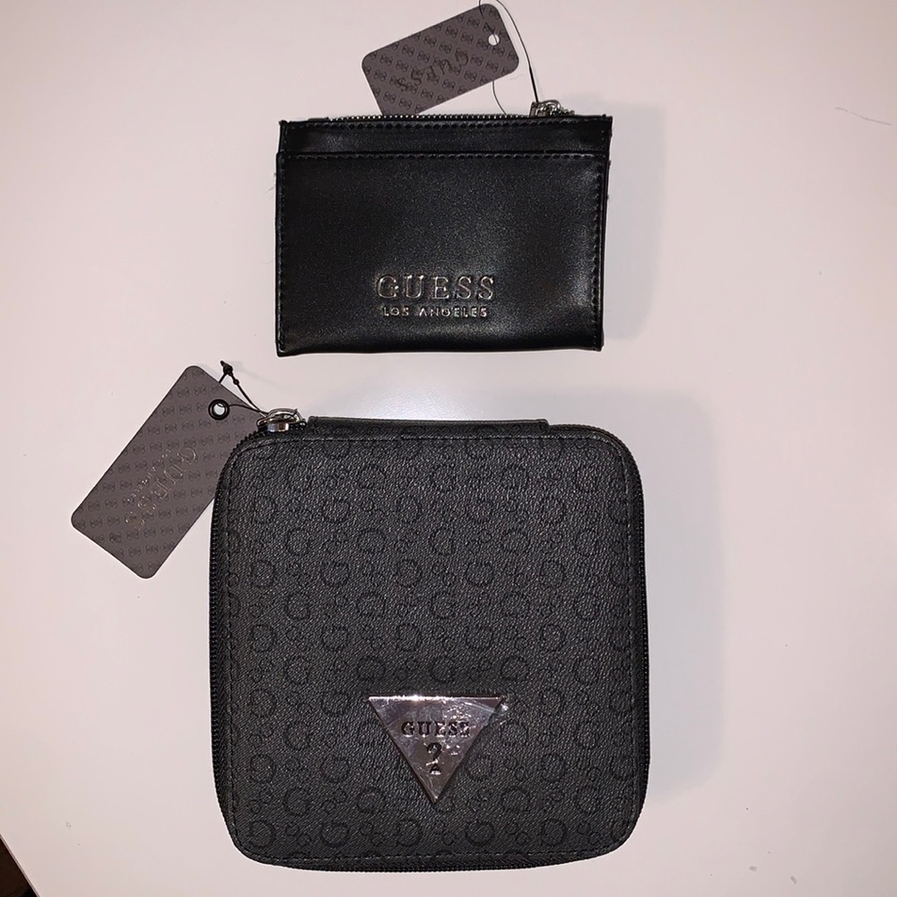 Guess card case and travel case